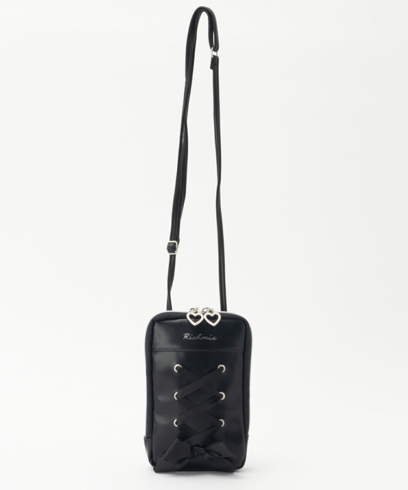 RICH MIX  レースアップショルダーポーチ キッズ商品画像-4