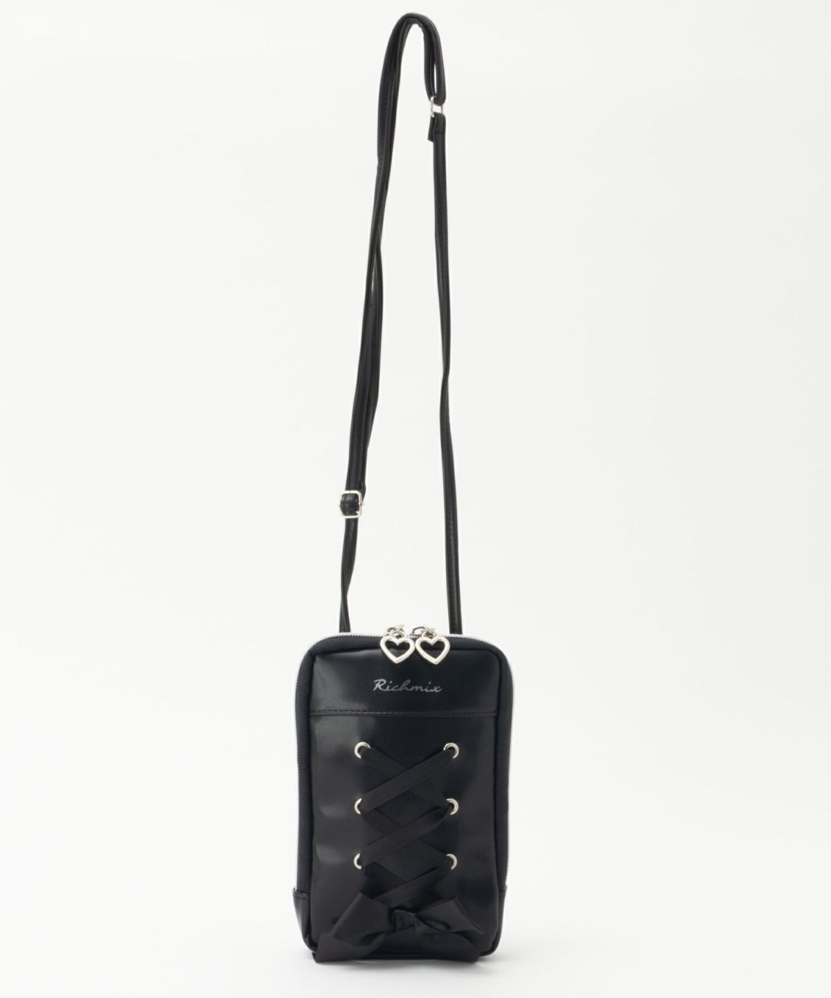 RICH MIX レースアップショルダーポーチ キッズ