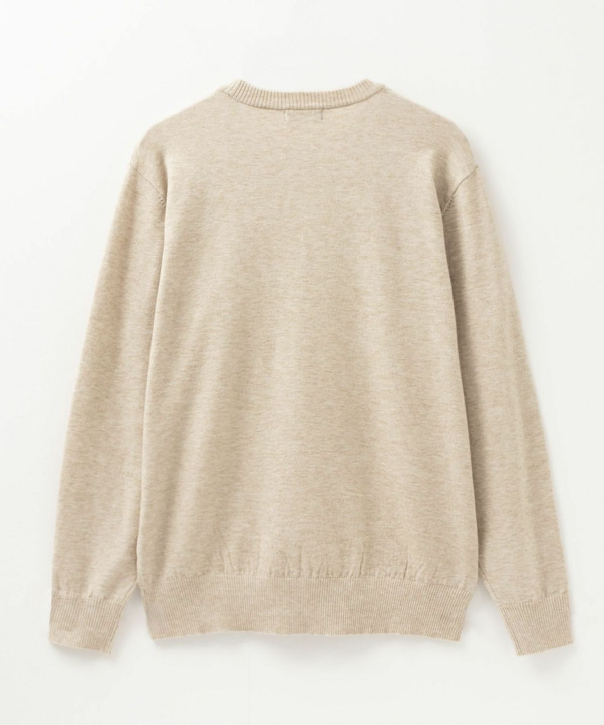 NAVY 素肌ニット クルーネック メンズ