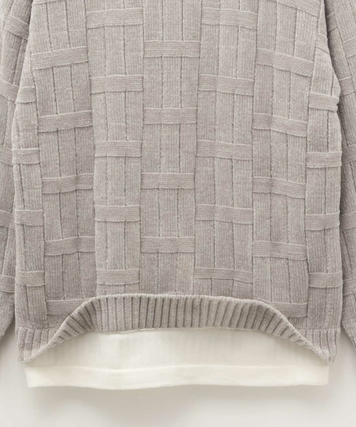 NAVY リンクスモールフェイクTシャツ メンズ