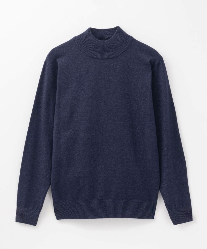 gypsohilahighneckknitnavyハイネックニックネイビー期間限定