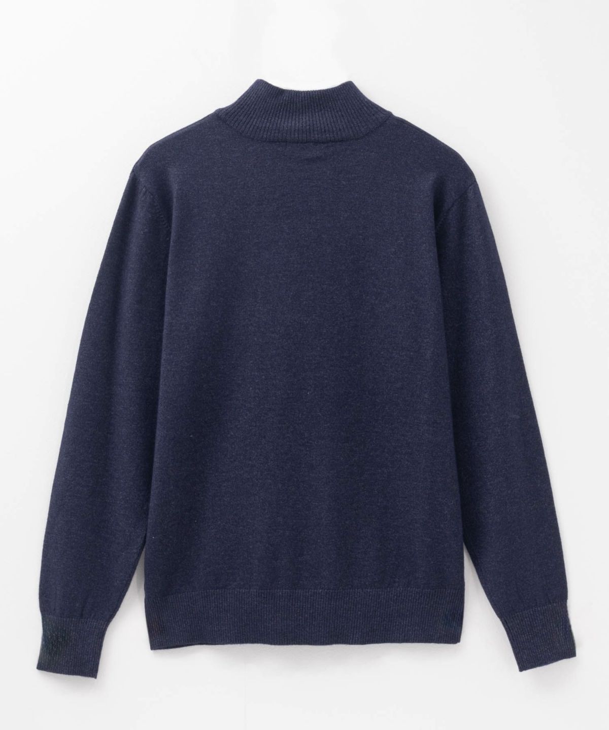 NAVY 素肌ニット ハイネック メンズ
