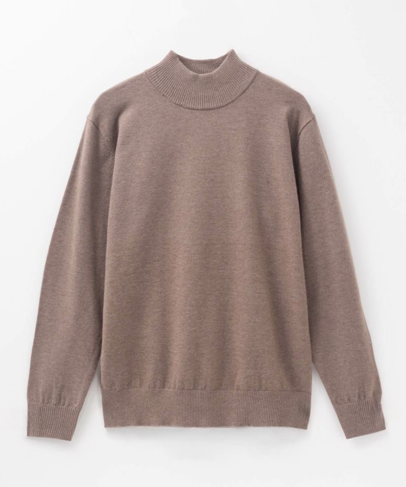 NAVY  素肌ニット ハイネック メンズ商品画像-11