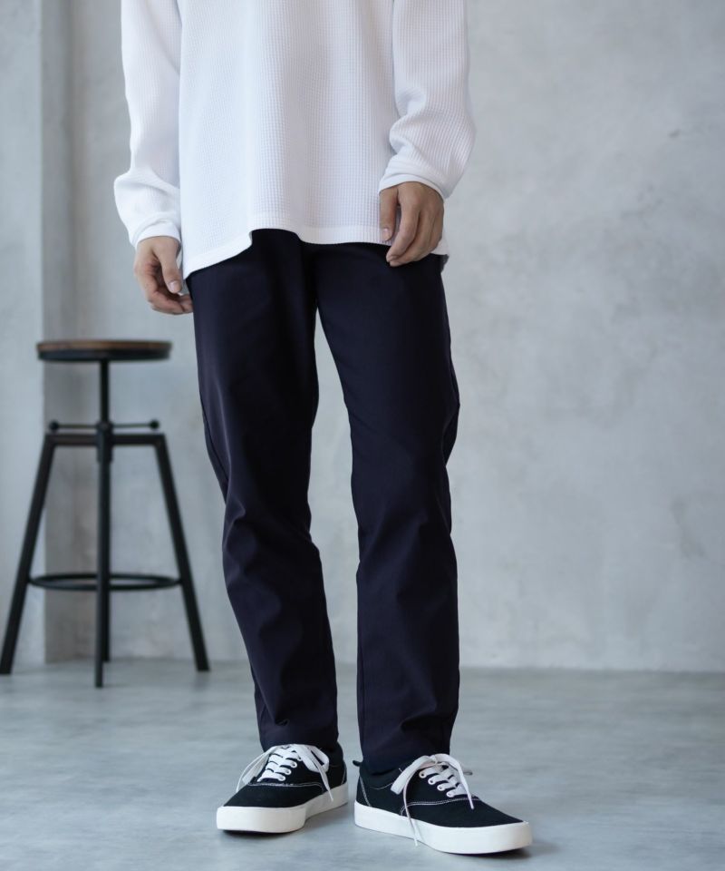 NAVY FIT  裏起毛テーパードパンツ メンズ商品画像-10