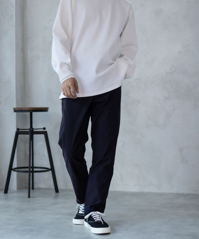 NAVY FIT  裏起毛テーパードパンツ メンズ商品画像-12