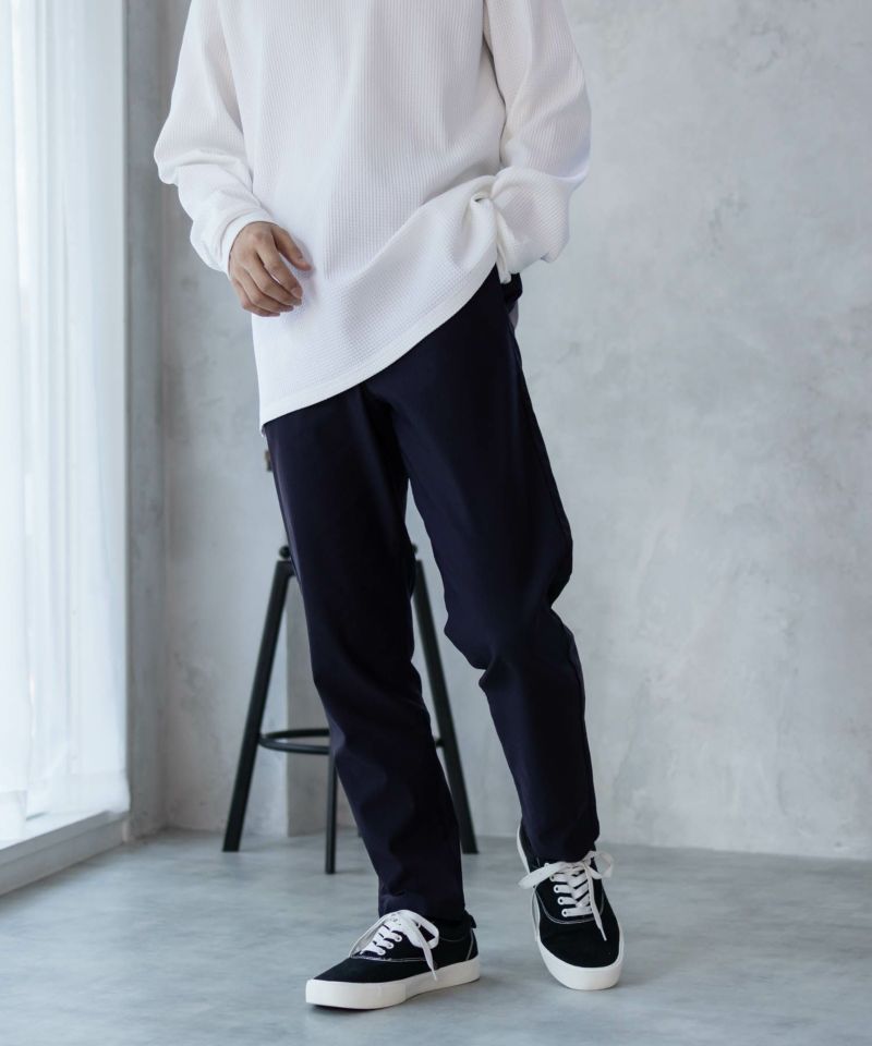 NAVY FIT  裏起毛テーパードパンツ メンズ商品画像-14