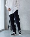 NAVY FIT  裏起毛テーパードパンツ メンズ商品サムネイル-14