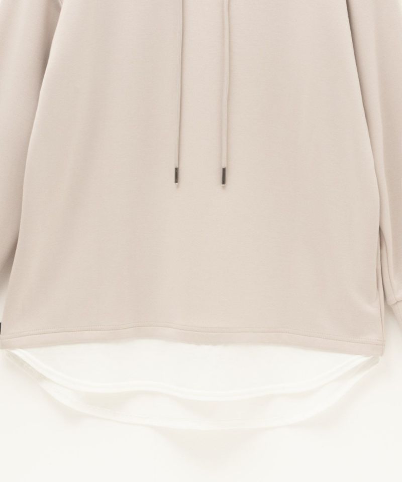 URBAN COLLECTION  ポンチ素材 裾レイヤードプルオーバー レディース商品画像-26