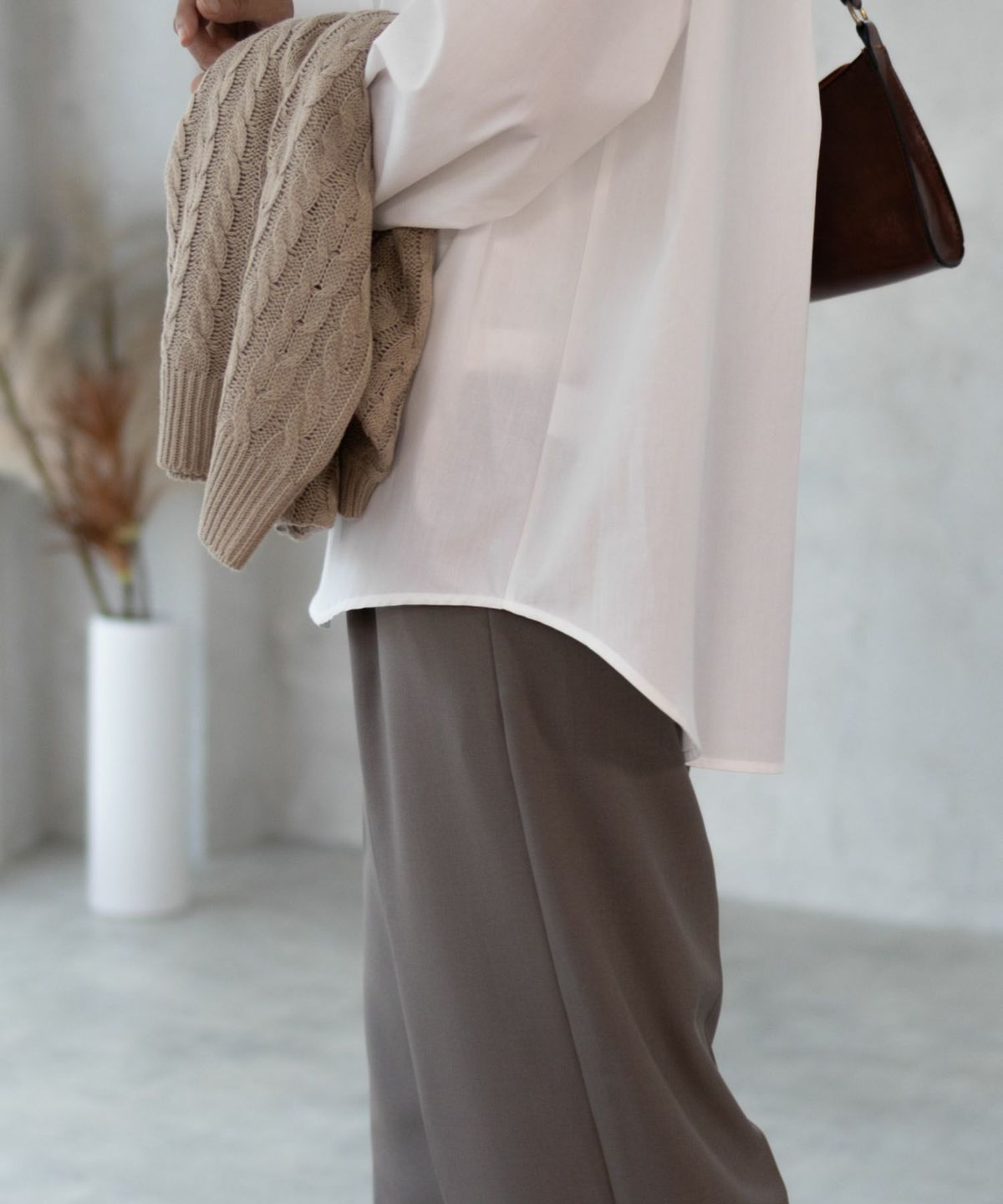 NAVY 時短 ニットベストアンサンブル レディース