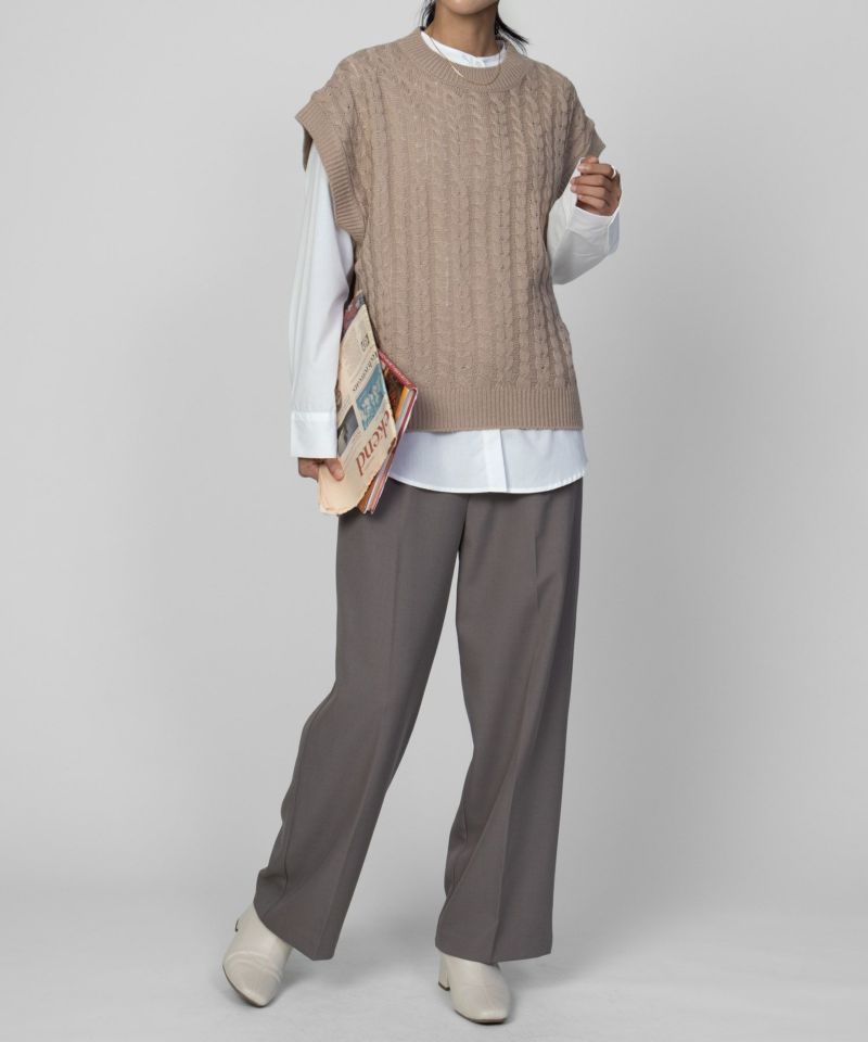 nAvy 時短 ニットベストアンサンブル レディース商品画像-13