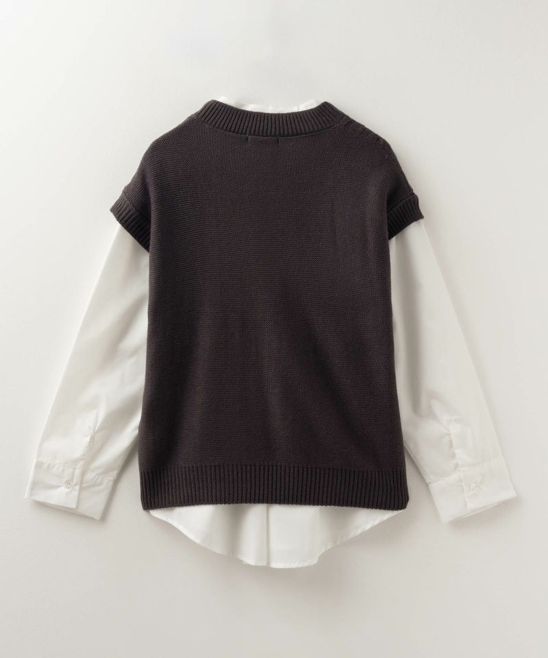 nAvy 時短 ニットベストアンサンブル レディース商品画像-21