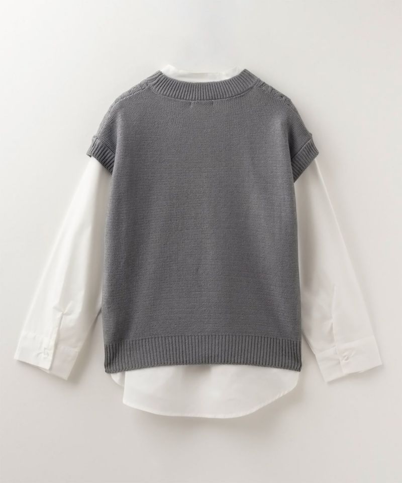 nAvy 時短 ニットベストアンサンブル レディース商品画像-23