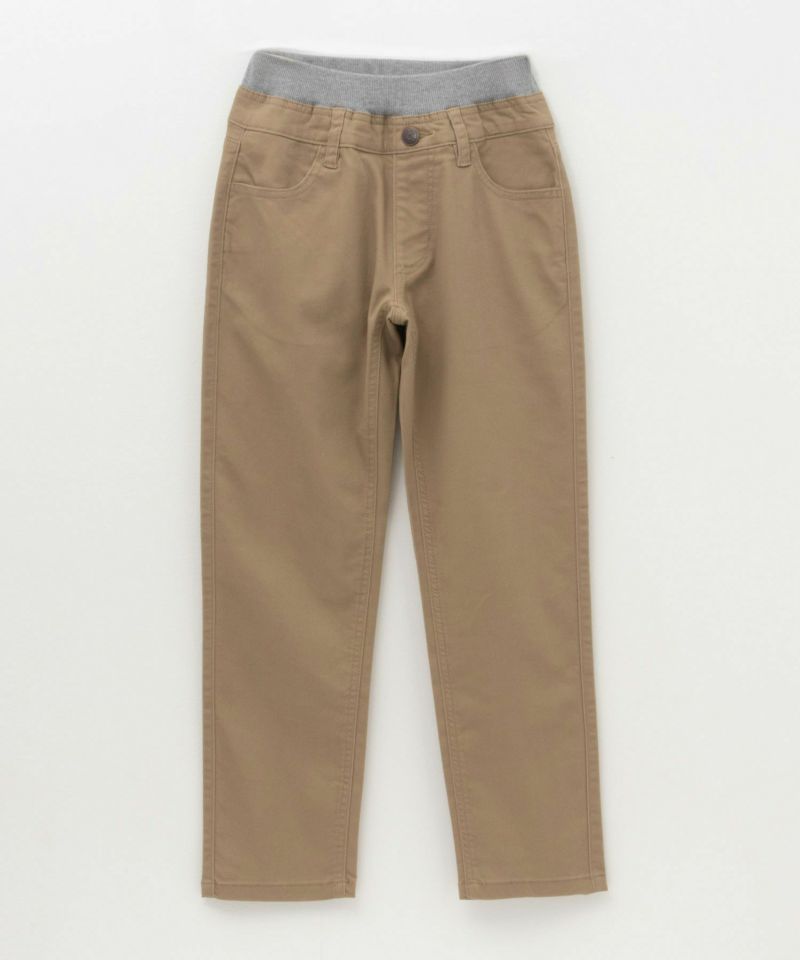 NAVY のびるモン ストレッチツイルストレートパンツ ウエストリブパンツ キッズ商品画像-3