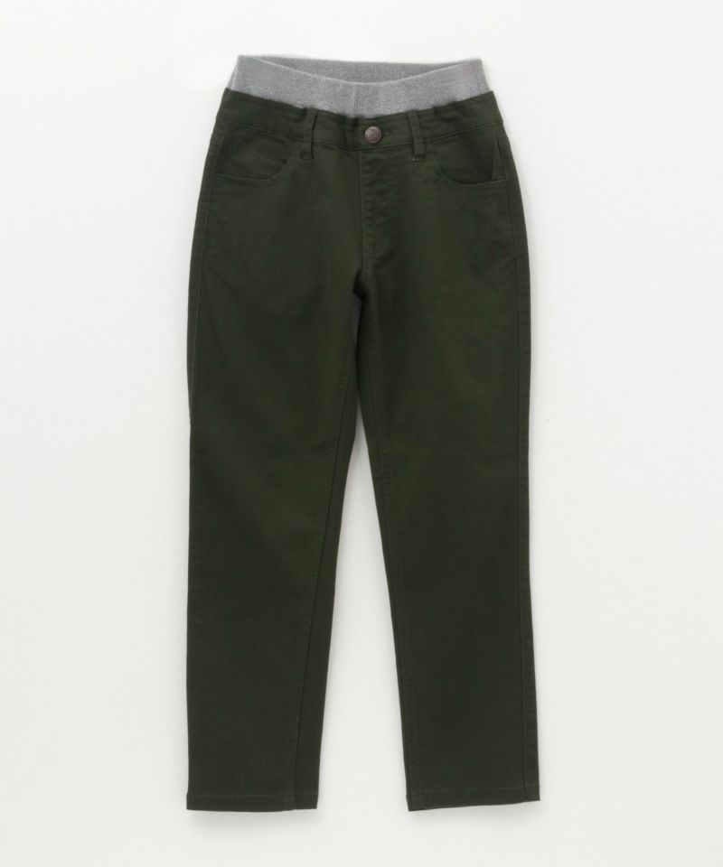 NAVY のびるモン ストレッチツイルストレートパンツ ウエストリブパンツ キッズ商品画像-17