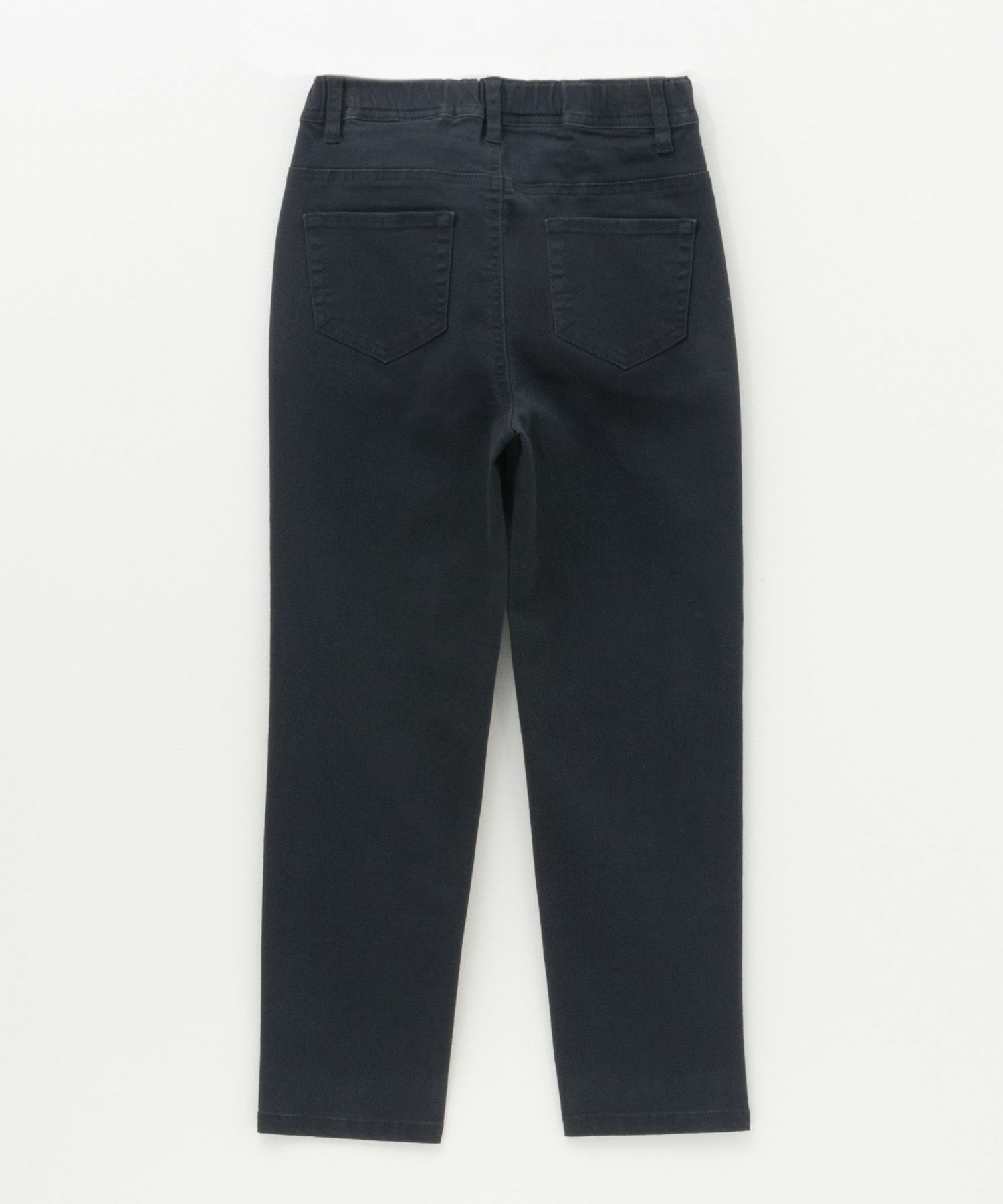 NAVY のびるモン ストレッチツイルストレートパンツ ウエストギャザーパンツ キッズ商品画像-3
