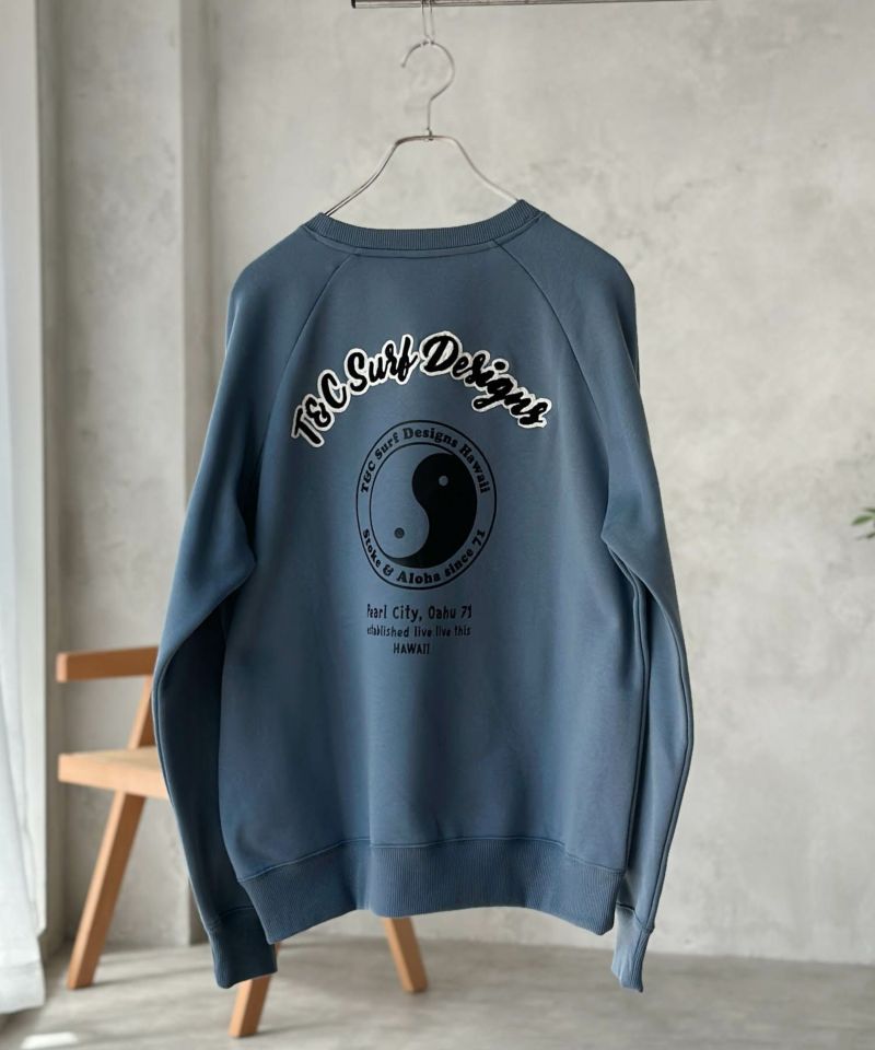 T&C Surf Designs 裏起毛クルーネック メンズ