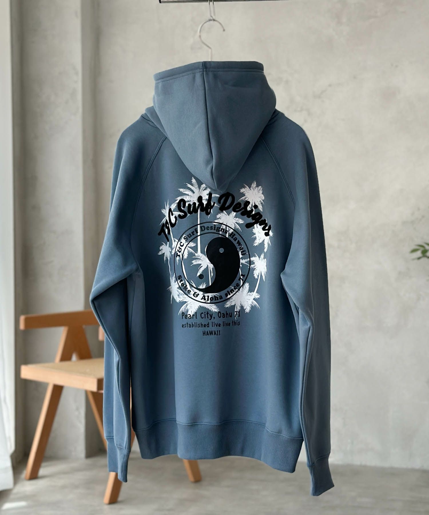 T&C Surf Designs 裏起毛パーカー メンズ商品画像-5