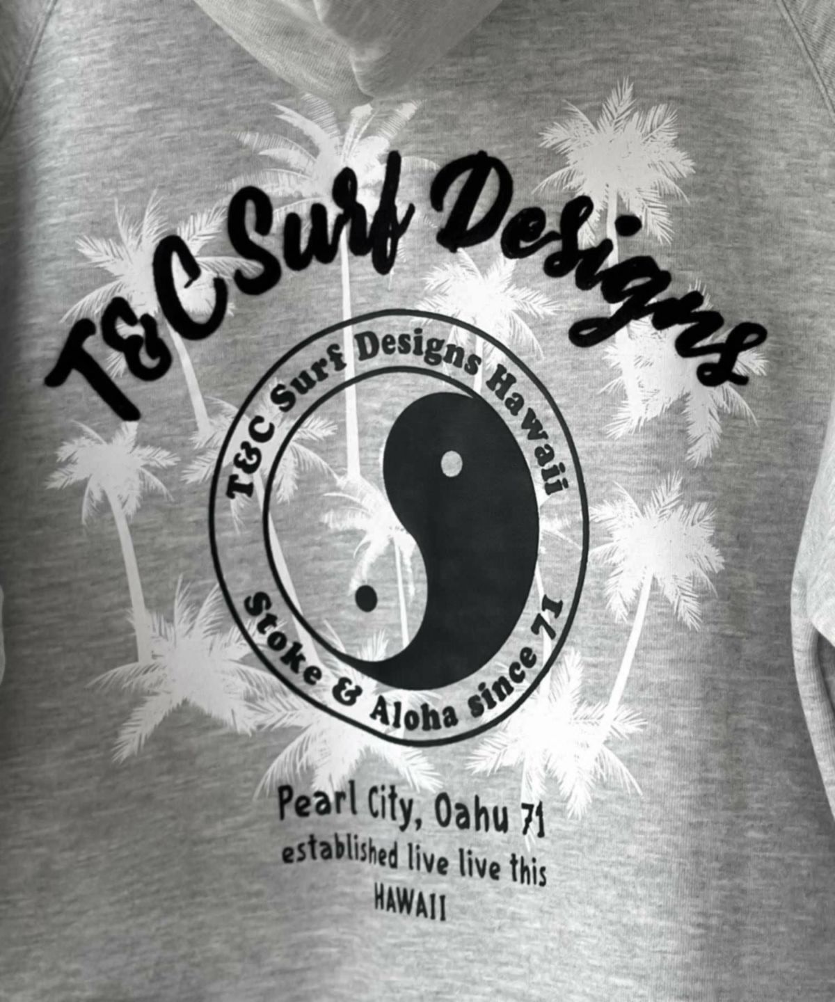 T&C Surf Designs 裏起毛パーカー メンズ