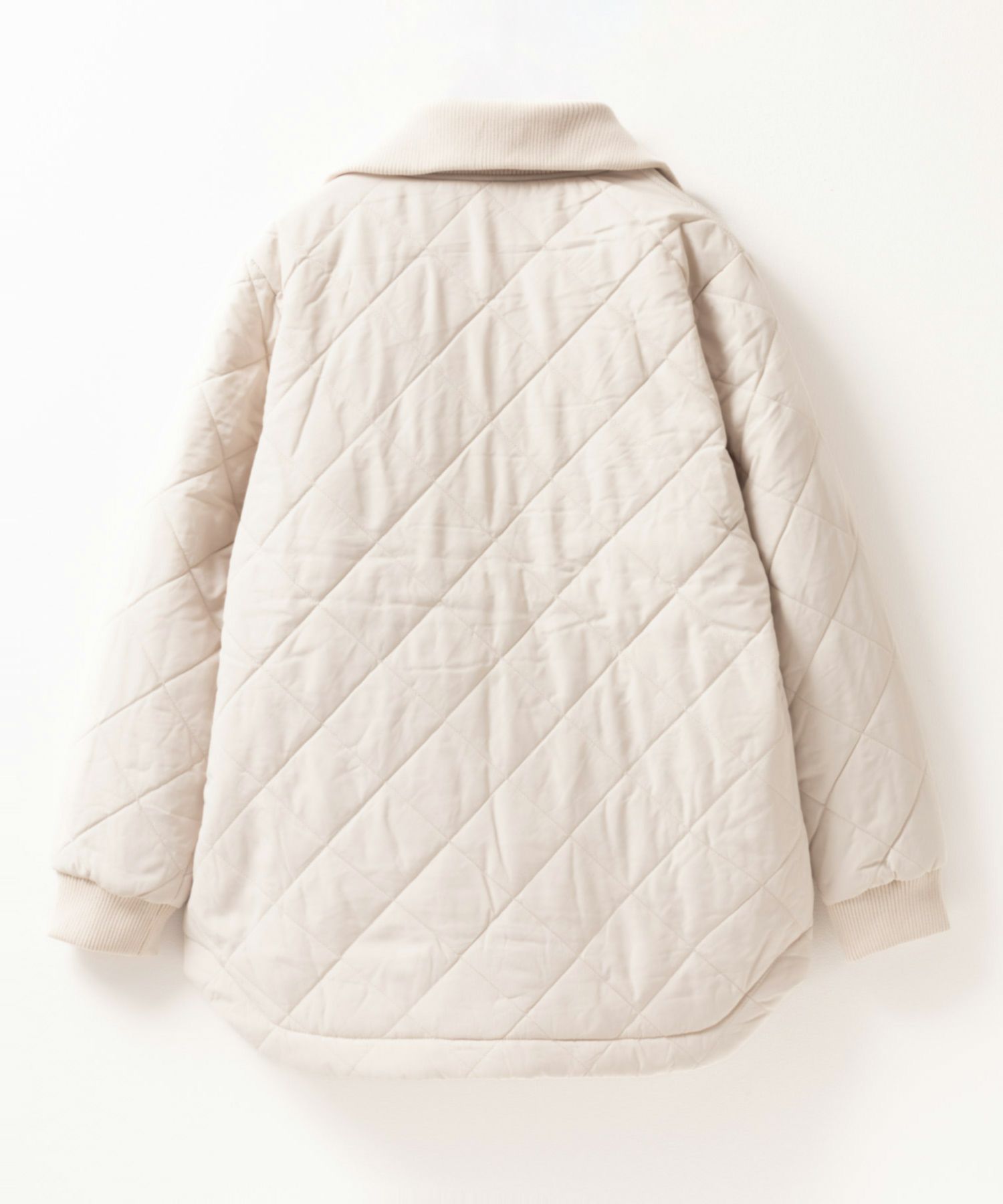 [最終さらに50%OFF]nAvy 裏フリース軽量キルトブルゾン レディース商品画像-21