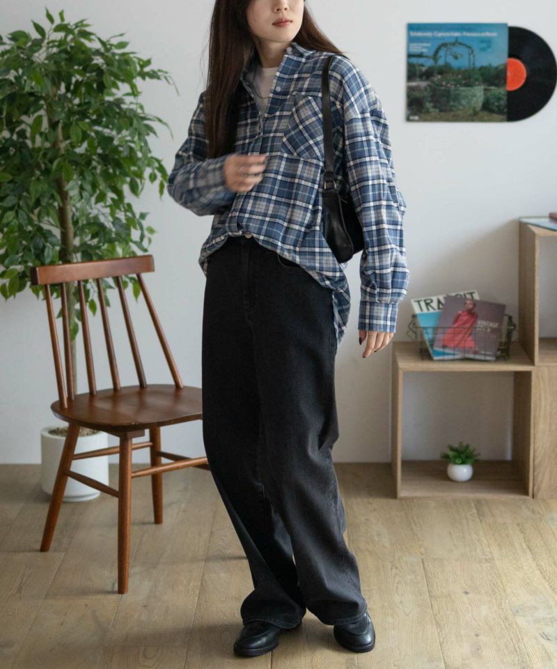 nAvy チェックオーバーシャツ レディース商品画像-16
