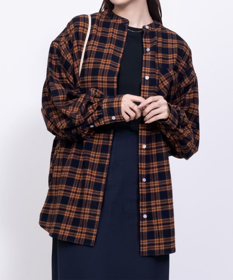 nAvy ルーズチェックチュニック レディース商品画像-20