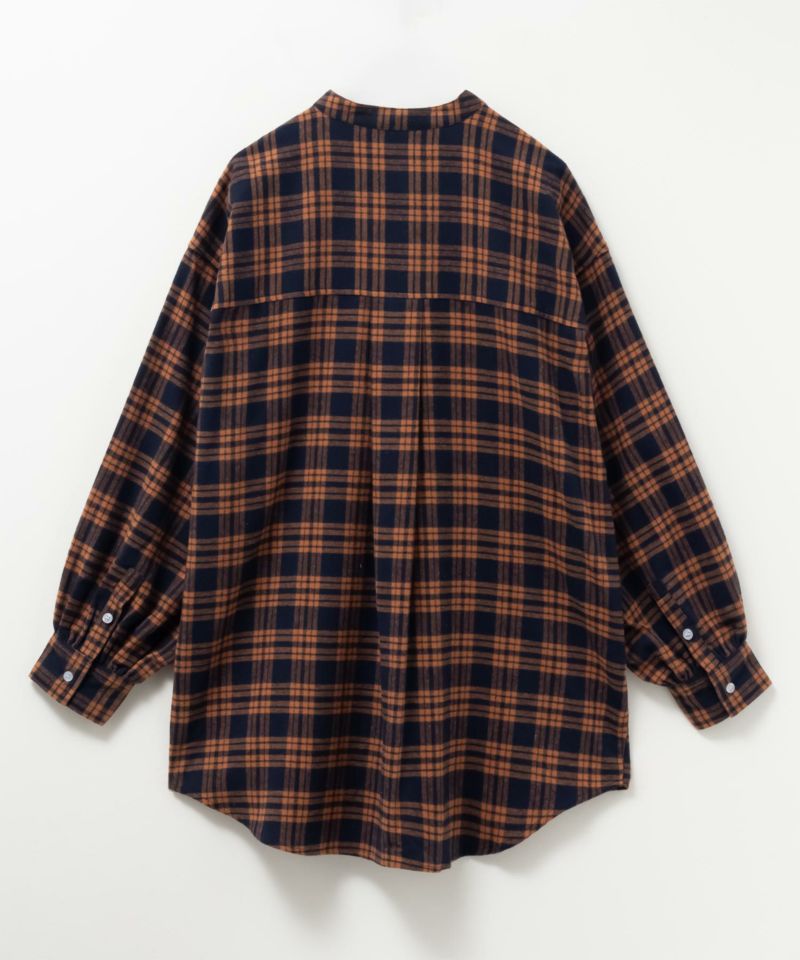 nAvy ルーズチェックチュニック レディース商品画像-33