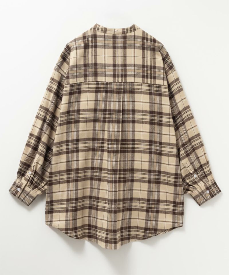 nAvy ルーズチェックチュニック レディース商品画像-35