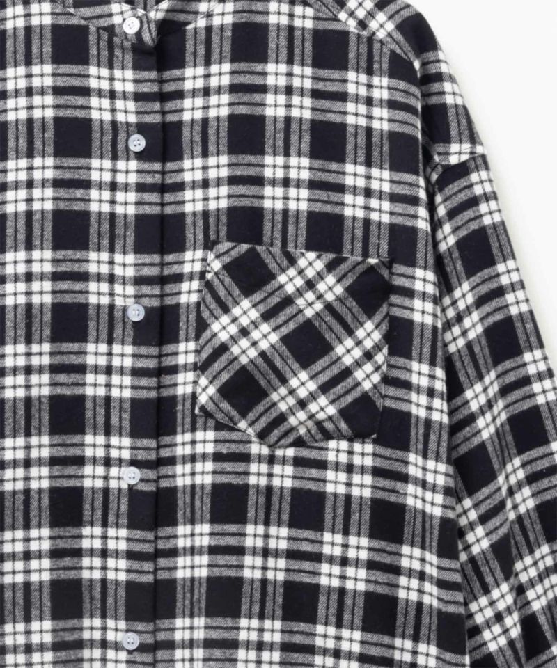 nAvy ルーズチェックチュニック レディース商品画像-36