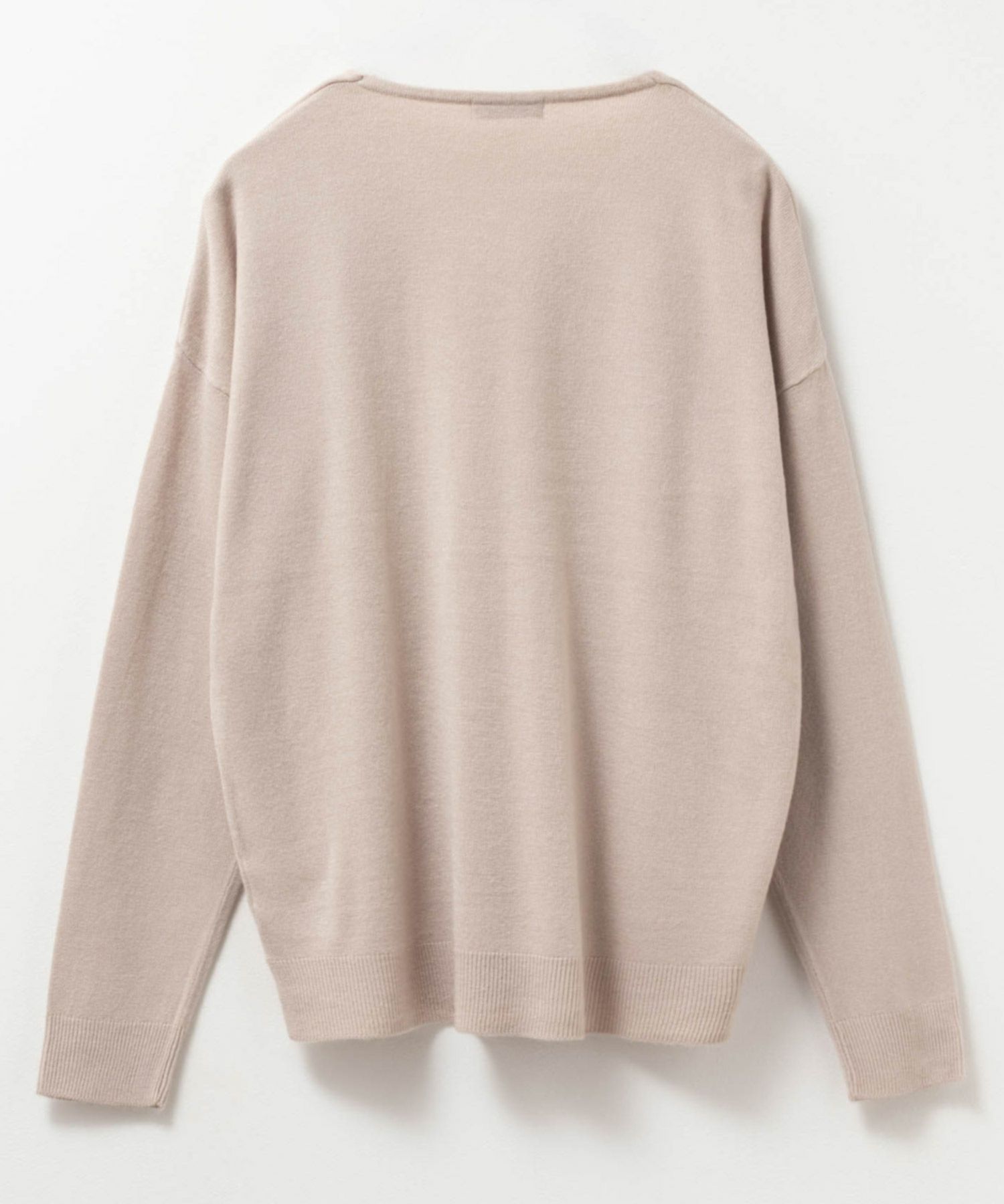 NAVY  カシミヤタッチニット Vネック レディース商品画像-26