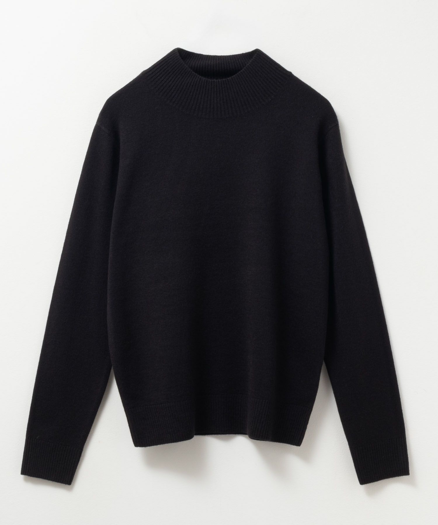 NAVY カシミヤタッチニット ハイネック レディース