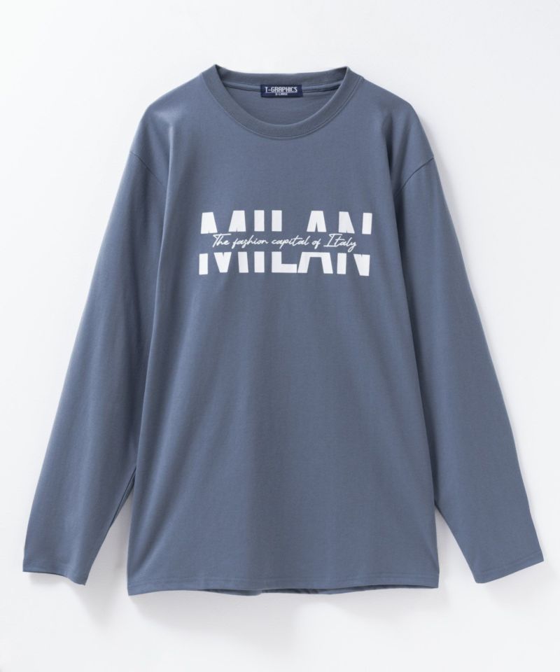 T-GRAPHICS  ロゴプリント長袖Tシャツ メンズ商品画像-11