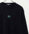 T-GRAPHICS ワンポイント刺繍長袖Tシャツ メンズ