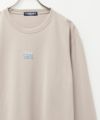 T-GRAPHICS ワンポイント刺繍長袖Tシャツ メンズ