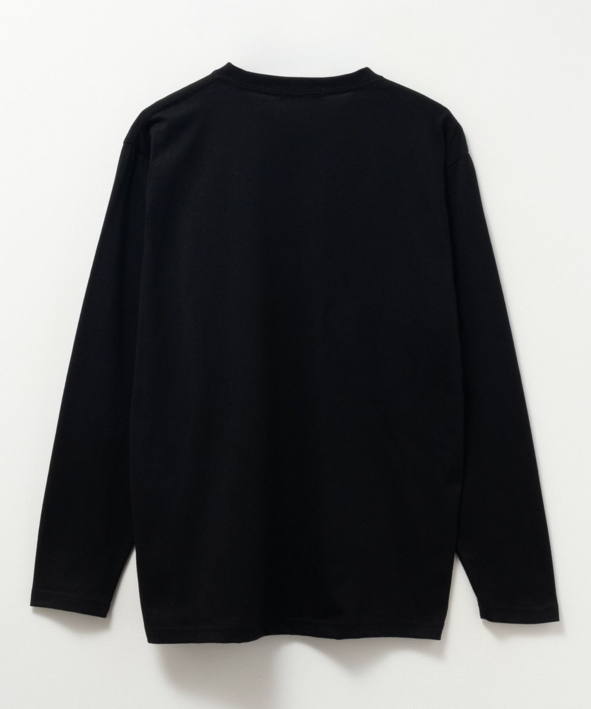 T-GRAPHICS ワンポイント刺繍長袖Tシャツ メンズ