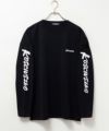 T-GRAPHICS 袖ロゴプリント長袖Tシャツ メンズ