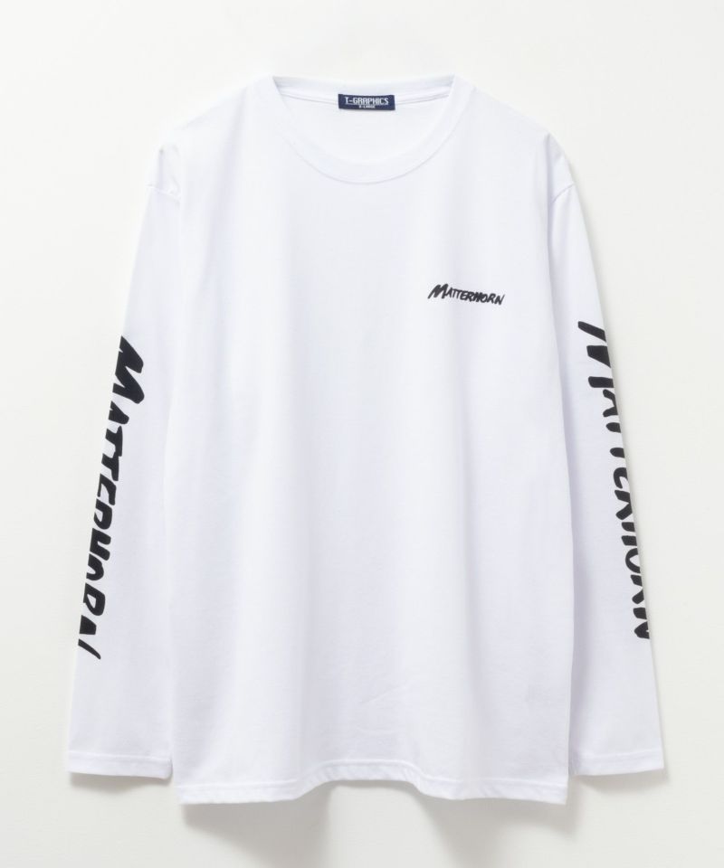 T-GRAPHICS  袖ロゴプリント長袖Tシャツ メンズ商品画像-7