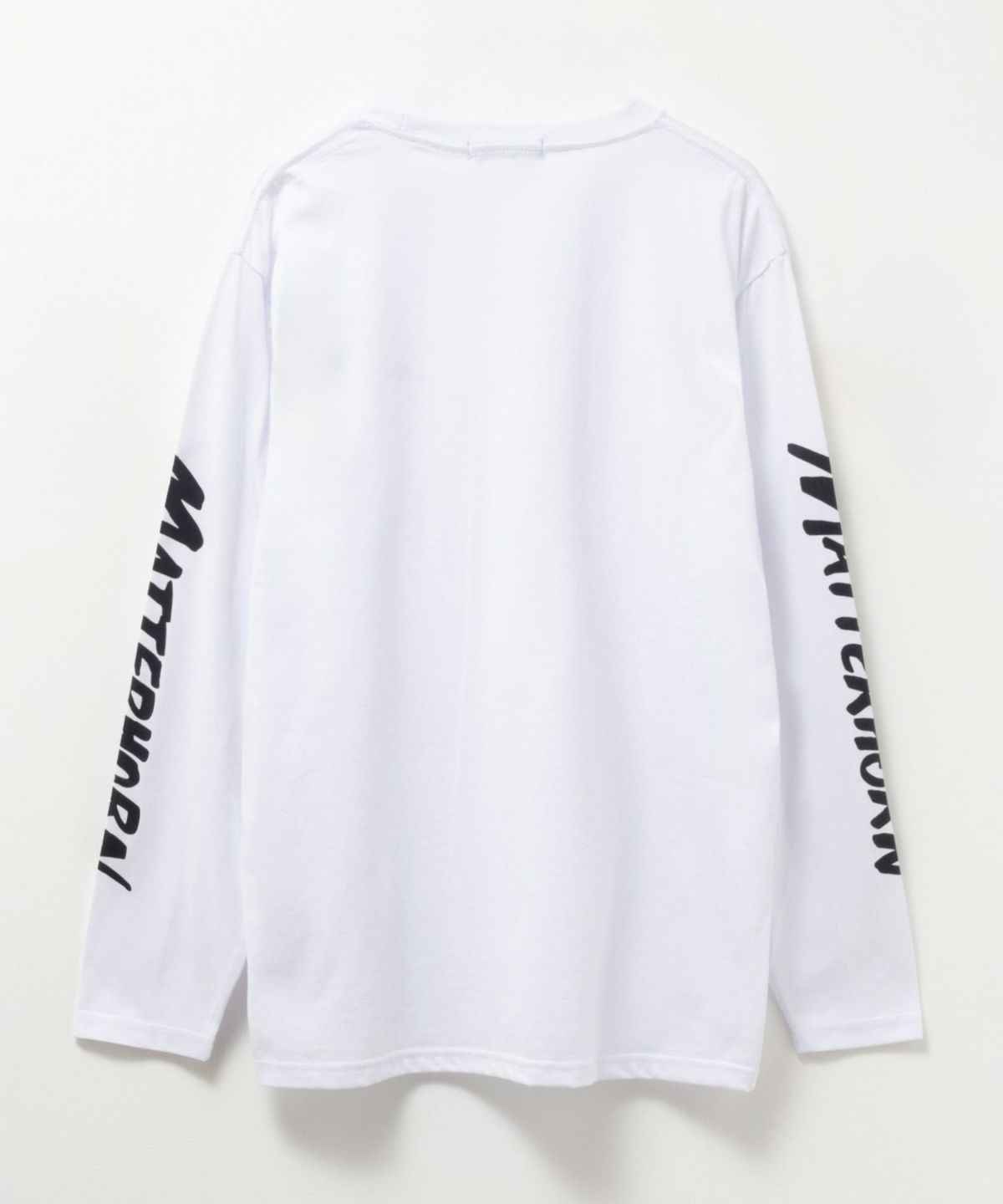 T-GRAPHICS 袖ロゴプリント長袖Tシャツ メンズ