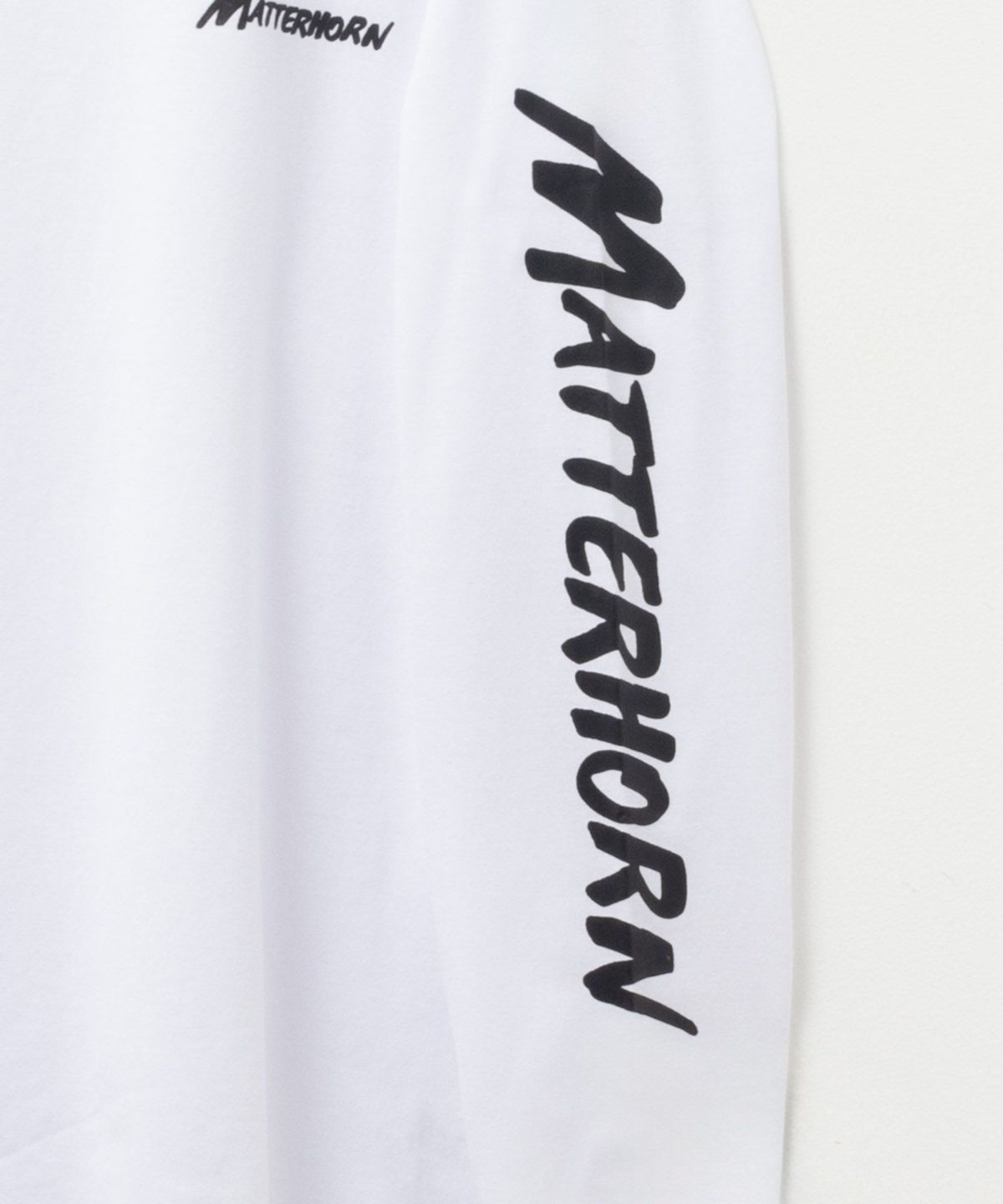 T-GRAPHICS 袖ロゴプリント長袖Tシャツ メンズ