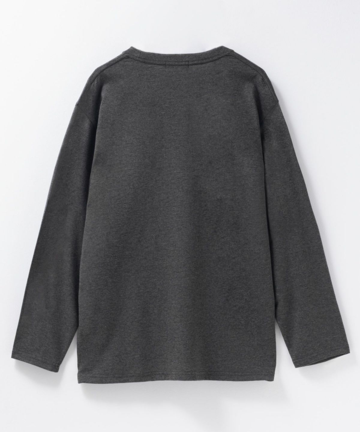 T-GRAPHICS カレッジプリント長袖Tシャツ メンズ