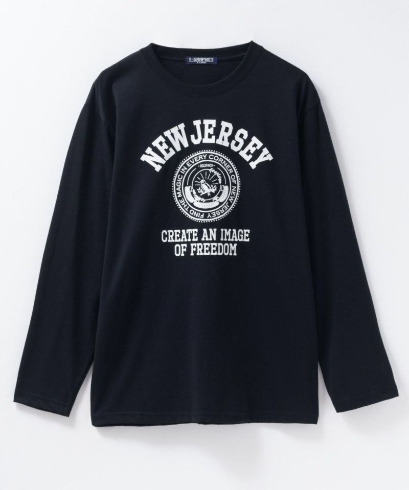 T-GRAPHICS  カレッジプリント長袖Tシャツ メンズ商品画像-9