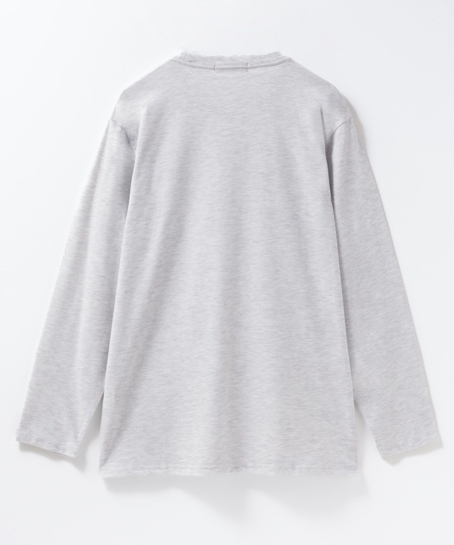 T-GRAPHICS カレッジプリント長袖Tシャツ メンズ