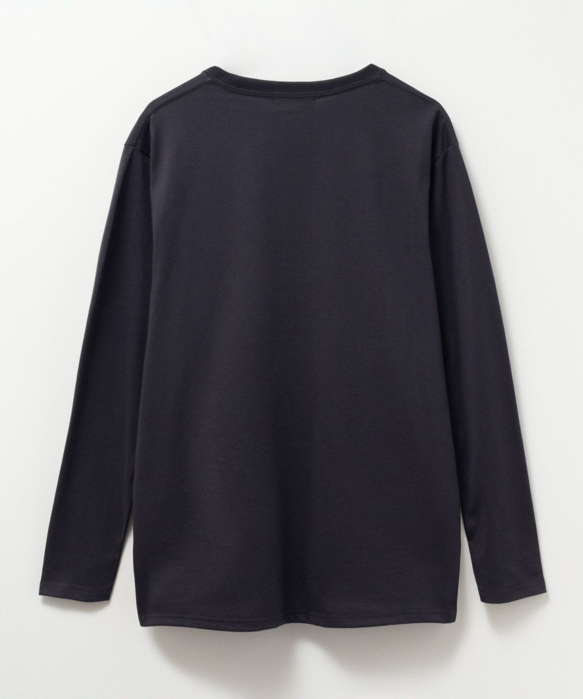 T-GRAPHICS ワンポイント刺繍長袖Tシャツ メンズ