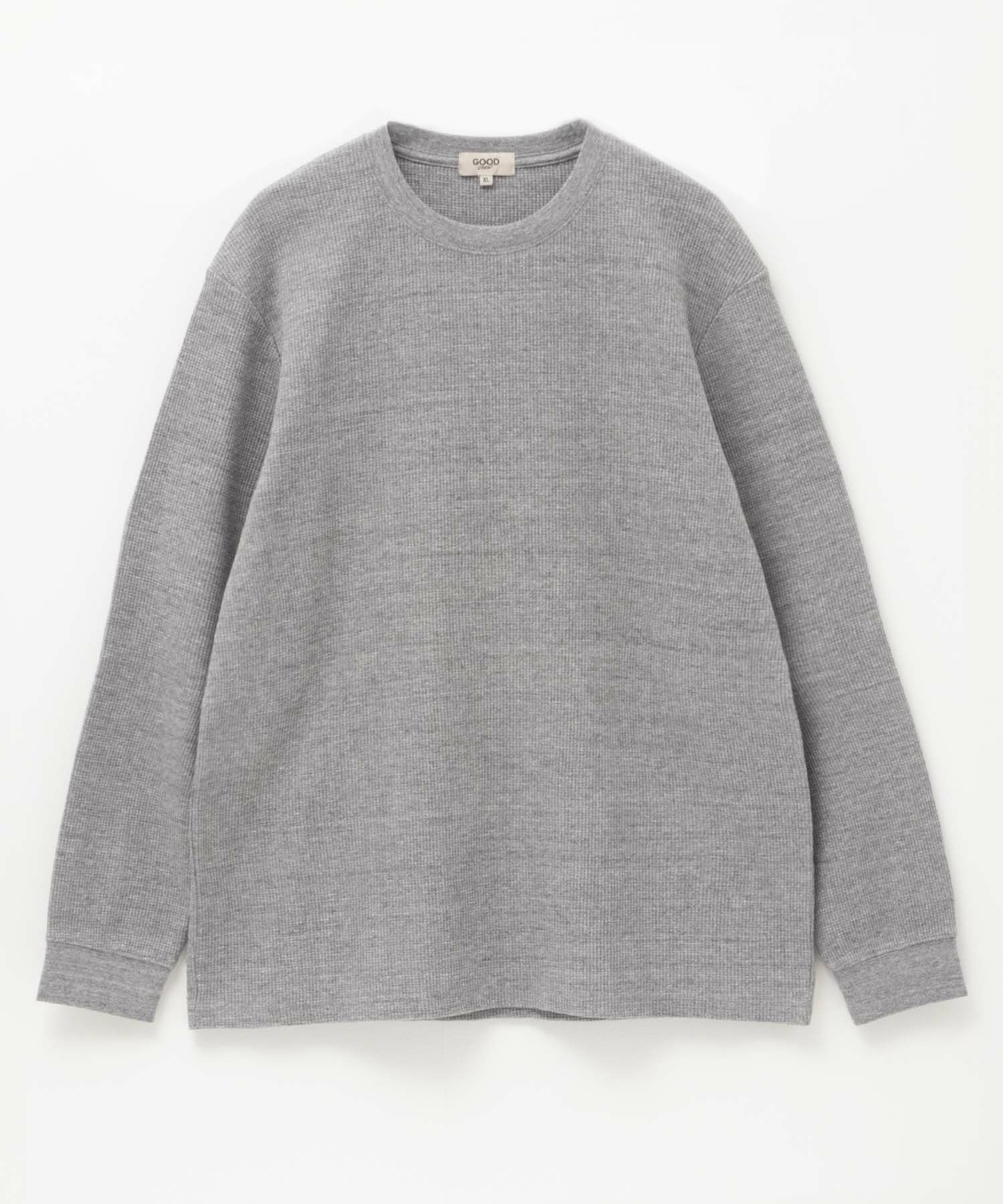 GOOD CREW ワッフルクルー長袖Tシャツ メンズ
