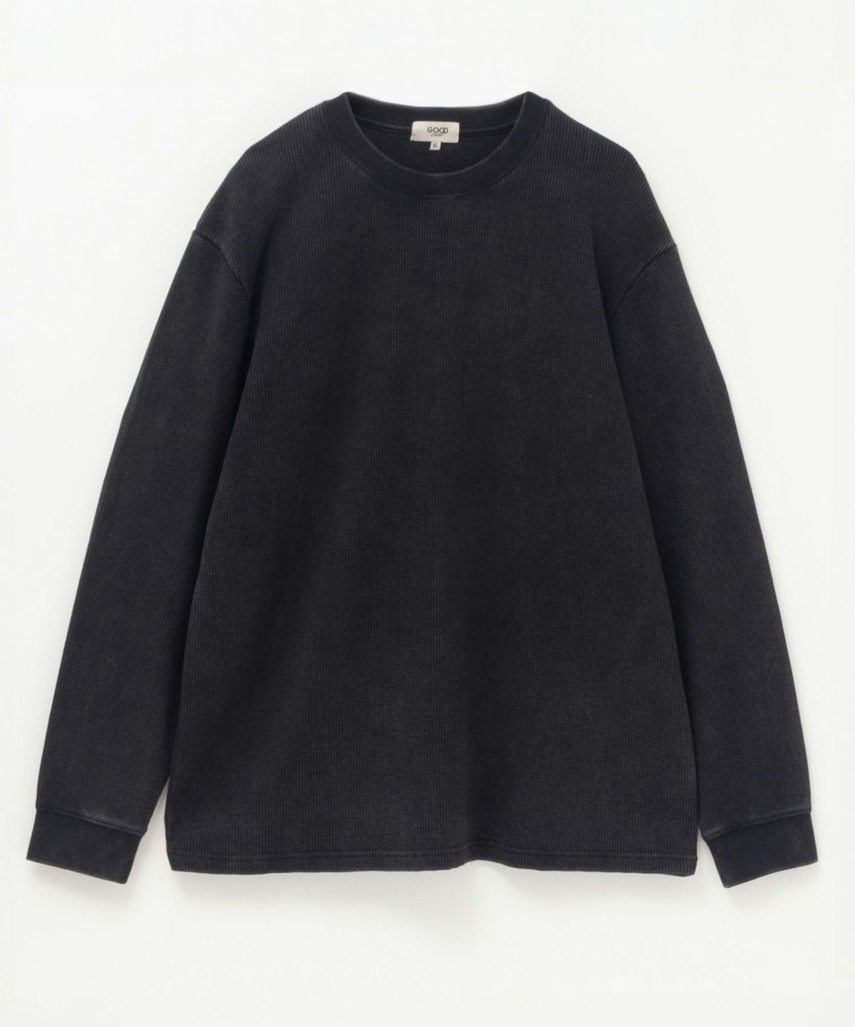 GOOD CREW ワッフルクルー長袖Tシャツ メンズ