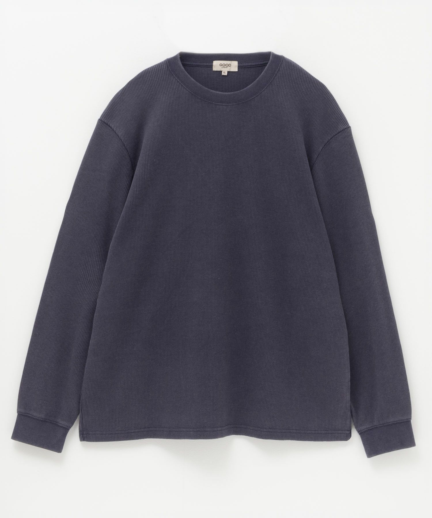 GOOD CREW  ワッフルクルー長袖Tシャツ メンズ商品画像-14