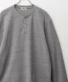 GOOD CREW ワッフルヘンリー長袖Tシャツ メンズ