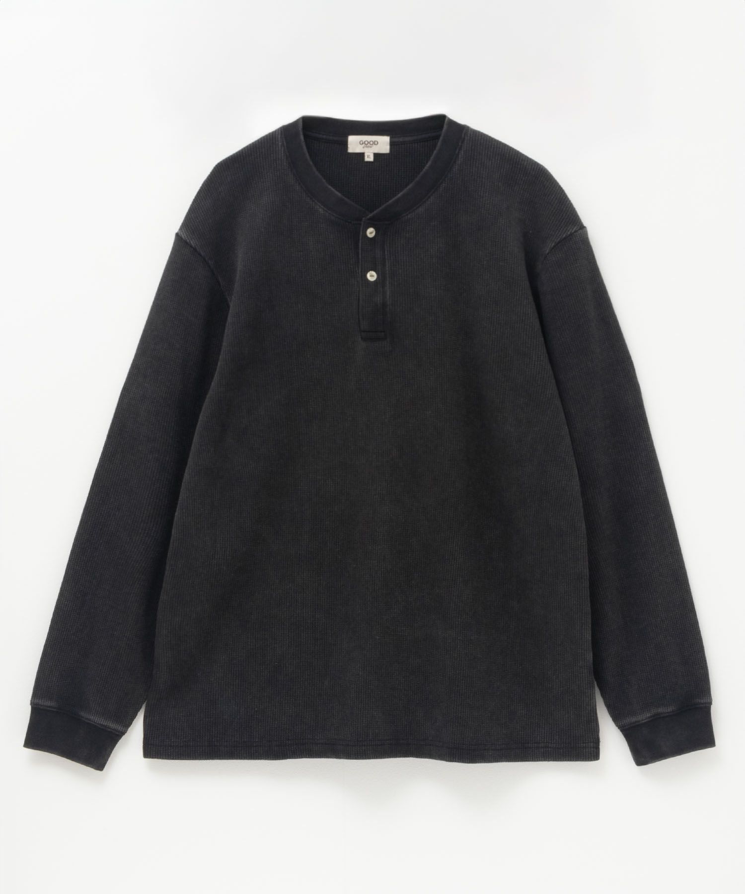 GOOD CREW  ワッフルヘンリー長袖Tシャツ メンズ商品サムネイル-14