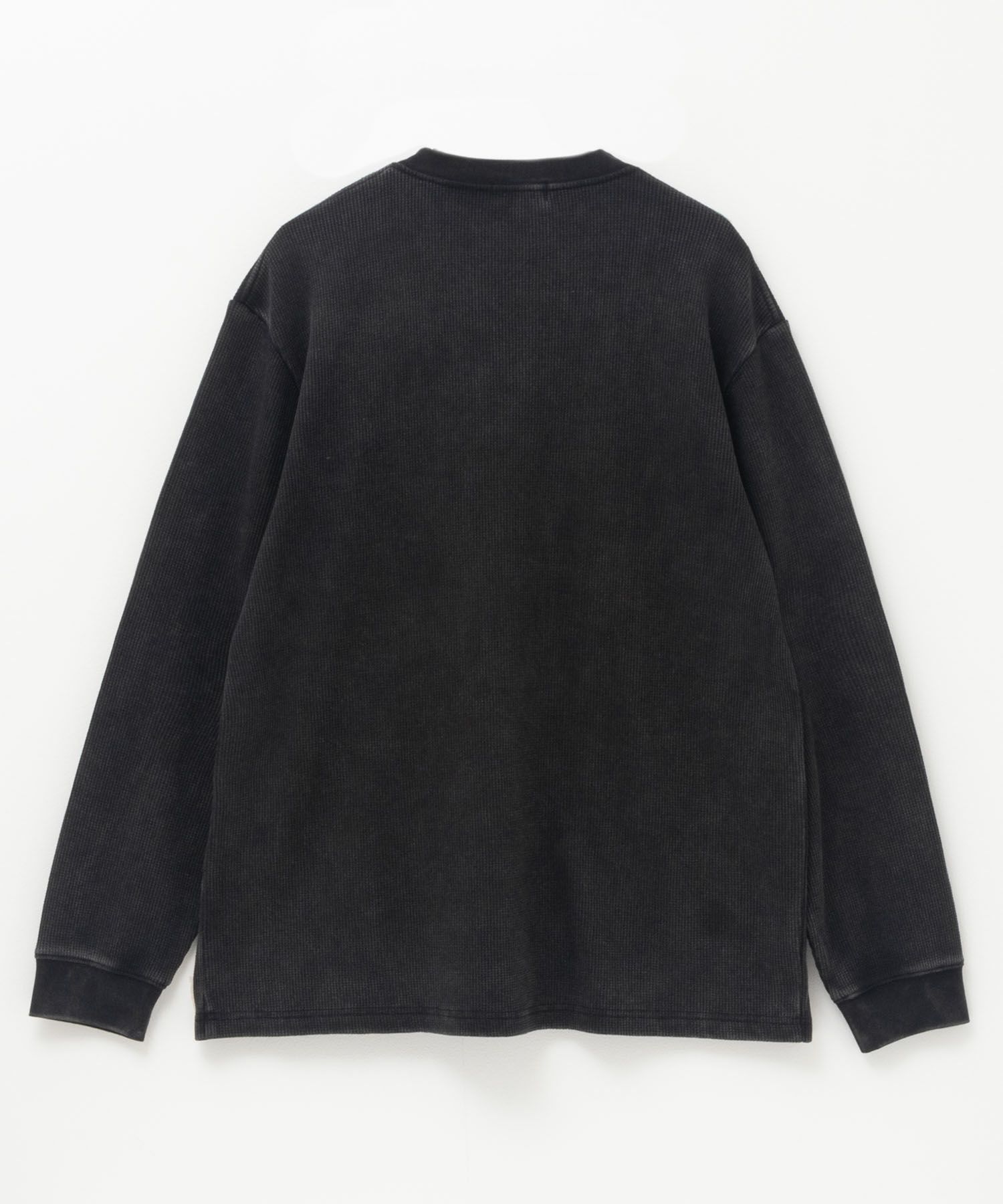GOOD CREW ワッフルヘンリー長袖Tシャツ メンズ