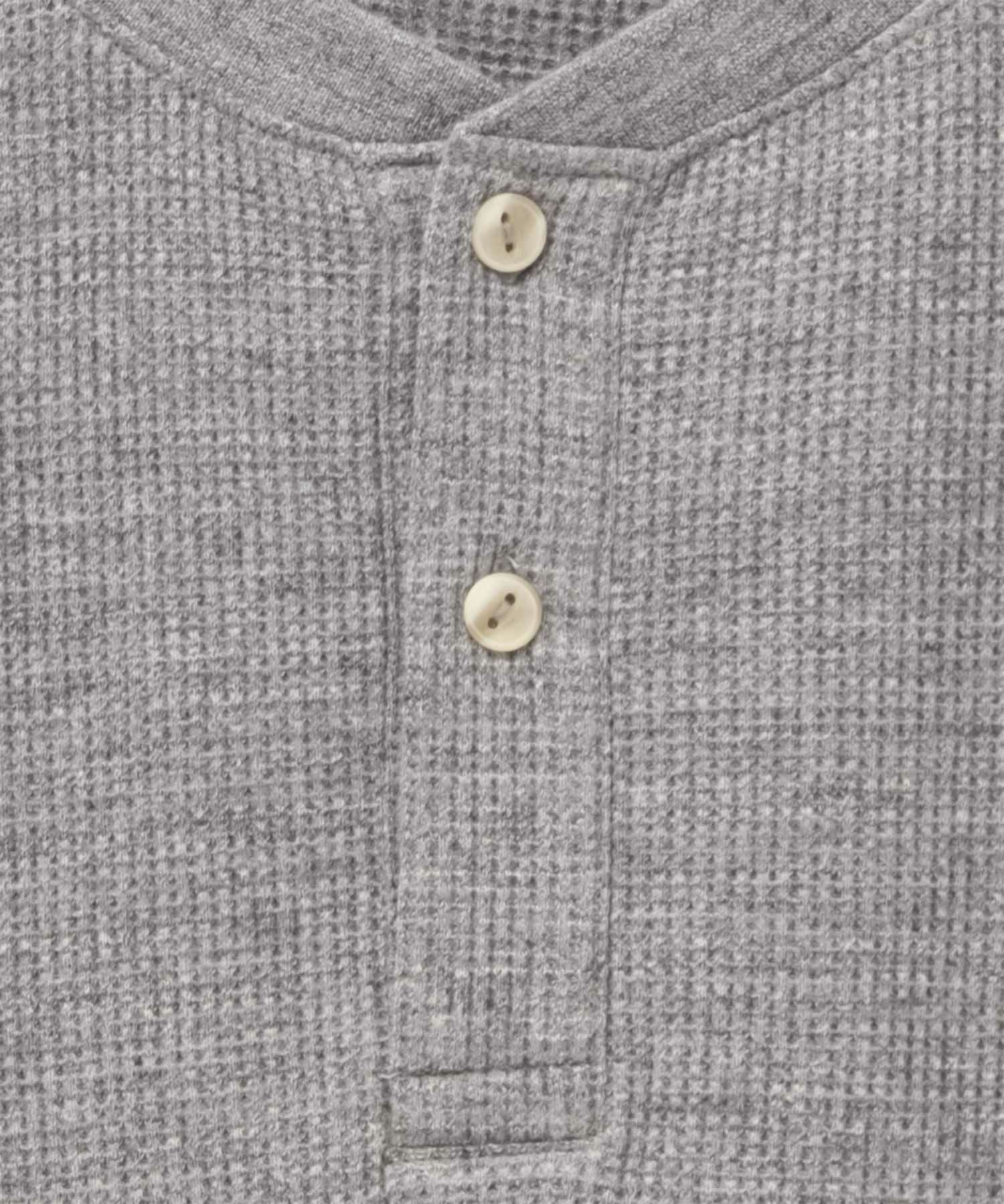 GOOD CREW  ワッフルヘンリー長袖Tシャツ メンズ商品画像-18