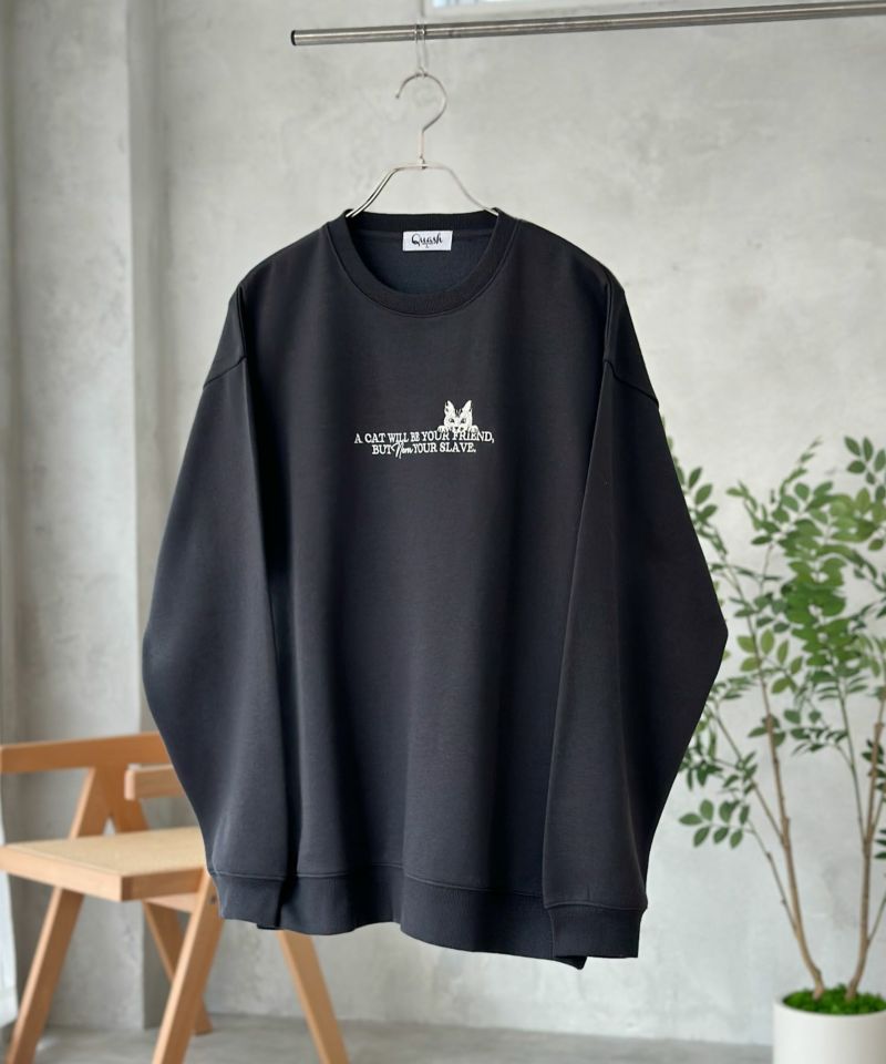 QUASH  アニマル刺繍クルーネック メンズ商品画像-5